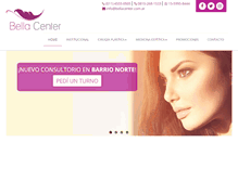 Tablet Screenshot of bellacenter.com.ar